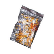 Kit De Diodos LED Sortidos 100PCS 3mm Amarelo Laranja Branco Verde Vermelho Azul Rosa Roxo Branco