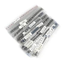 Kit De Diodos SMD Com 260 Peças: Retificadores, Diodos Schottky E Diodos De Comutação M1, M4, M7, Kit De Diodos SMD Com 260 Peças: Retificadores, Diodos Schottky E Diodos De Comutação M1, M4, M7,