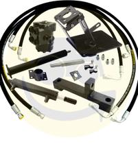 Kit De Direção Hidráulica Para Trator Ford 4600 Sem Bomba
