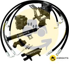 Kit De Direção Hidráulica (SEM BOMBA) Para Massey Ferguson 292 (SEMI KIT)