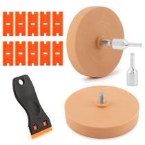 Kit de Disco Removedor de Adesivos para Carro NOWHYX 3,5" em Borracha