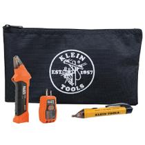 Kit de disjuntores Klein Tools 80064 com GFCI Finder 3 unidades