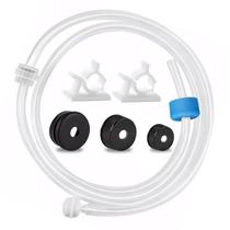 Kit de Dispensador de Sabão XCHMYi com Tubo de Silicone de 99 cm e Válvula de Retenção