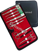 Kit de Dissecção Cynamed 20 Peças em Aço Inoxidável Kit de Dissecção Cynamed 20 Peças em Aço Inoxidável