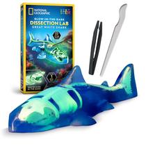 Kit de Dissecção Tubarão-Branco Brilha no Escuro Blue Marble
