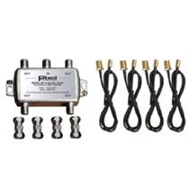 Kit de divisor amplificado de quatro vias Pixel Technologies SR-4