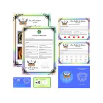 Kit De Documentos Para Bebê Reborn/ Bonecas - Que Sonho De Neném