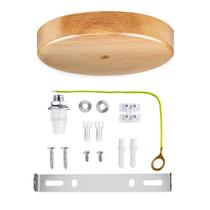 Kit de dossel de teto Arturesthome Wood para luminária pendente de 15 cm