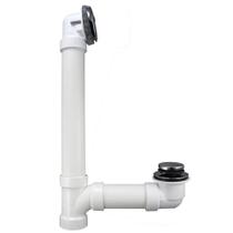 Kit de drenagem de banheira de PVC Plumb Pak Keeney 630PVC de 1,5 polegadas cromado