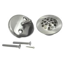 Kit de drenagem de banheira Kingston Brass DTL5305A8 feito para combinar com grade