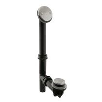 Kit de drenagem de resíduos de banho Westbrass 593144-07 Black Satin Nickel