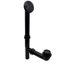 Kit de drenagem de resíduos de banho Westbrass 593144-62 Black Matte Black Kit de drenagem de resíduos de banho Westbrass 593144-62 Black Matte Black