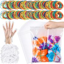 Kit de Elásticos Acellegic 100 Peças com Luvas e Sacos Coloridos Kit de Elásticos Acellegic 100 Peças com Luvas e Sacos Coloridos