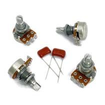 Kit de Elétrica Para Guitarra Tipo Les Paul LPA4BP Potenciômetros Alpha Base Pequena