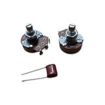 Kit de Elétrica Para Guitarra Tipo Telecaster TLA1BG Potenciômetros Alpha Base Grande
