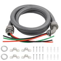 Kit de eletroduto MOOKEERF 1/2" 1,8 m com fio 10/3 Kit de eletroduto MOOKEERF 1/2" 1,8 m com fio 10/3