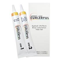 Kit de elevação de cílios e laminação de sobrancelhas Amber Lash
