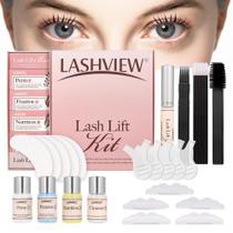 Kit de elevação de cílios LASHVIEW Lash Perm Curling Set de 6 a 8 semanas Kit de elevação de cílios LASHVIEW Lash Perm Curling Set de 6 a 8 semanas
