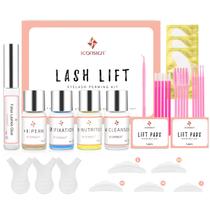 Kit de Elevação de Cílios RONKIE Premier - Ondulação Permanente para Cílios