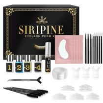 Kit de elevação de cílios Siripine DIY Lash Perm Set com fórmula suave Kit de elevação de cílios Siripine DIY Lash Perm Set com fórmula suave