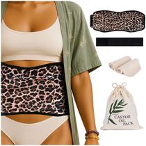 Kit de embalagem de óleo de rícino OASIZZ, tecido de chita ultramacio de 5 peças Kit de embalagem de óleo de rícino OASIZZ, tecido de chita ultramacio de 5 peças