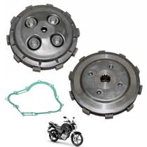 KIT DE EMBREAGEM COMPLETO MOTO YAMAHA FACTOR125i 2017 A 2021 - DANNIXX