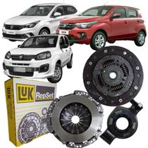 Kit de embreagem fiat argo cronos mobi strada uno 1.0 3cil 1.3 8v firefly manual luk
