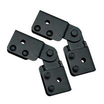 Kit de emenda giratória ICC Ladder Rack, pacote com 2 unidades em aço preto