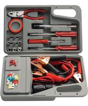 Kit de emergência para veículos com 32 peças Eda 9NU Cinza