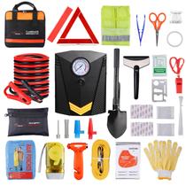 Kit de Emergência Vetoos para Carro - Cabos de Ligação e Compressor de Ar Kit de Emergência Vetoos para Carro - Cabos de Ligação e Compressor de Ar