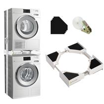 Kit de Empilhamento TIWAN para Lavadora e Secadora Ajustável de 24 a 29"