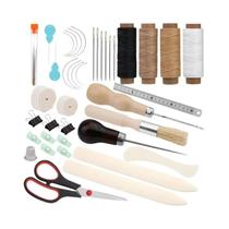 Kit De Encadernação Manual DIY 49/41/33 Peças Com Agulhas De Papel, Agulhas De Aço, Régua, Fio De