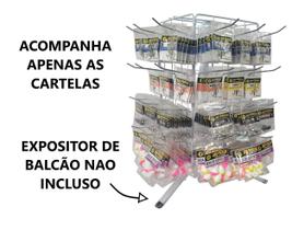 Kit De Encartelados De Pesca Com 520 Cartelas Para Lojistas (4.820 Itens)