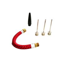 Kit de Encher Bolas Pneus 5 Peças Bico de Encher Pneu