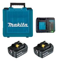 Kit de Energia 18V LXT Bateria 5Ah + Carregador DC18WC Makita KITMAK1850B