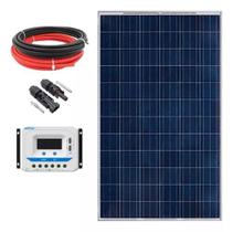 Kit De Energia Solar Resun Painel 100w Controlador 30a +cabo