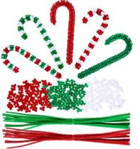 Kit de enfeite de Natal com três miçangas Gejoy 1170 peças Kit de enfeite de Natal com três miçangas Gejoy 1170 peças