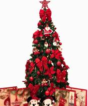 Kit De Enfeites Completo Árvore De Natal Pisca Led 1,80Mt Kit De Enfeites Completo Árvore De Natal Pisca Led 1,80Mt