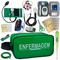 Kit De Enfermagem Completo Medidor Glicose Aparelho Pressao - PREMIUM, P.A. Med, INCOTERM