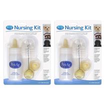 Kit de enfermagem Kit de enfermagem PEtag Pacote de 120 ml com 2 mamadeiras e bicos Kit de enfermagem Kit de enfermagem PEtag Pacote de 120 ml com 2 mamadeiras e bicos