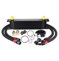 Kit de Enfriador de Aceite EVIL ENERGY 10 Filas 10AN Transmisión Motor Kit de Enfriador de Aceite EVIL ENERGY 10 Filas 10AN Transmisión Motor