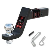 Kit de engate de reboque TYT 4 polegadas Drop 2" Ball com capacidade de 3,5 mT