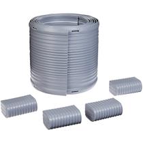 Kit de Envolvimento para Suporte Caliber Rolo de 4,9 m 5x15 cm Cinza