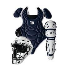 Kit de equipamento Catcher Wilson EZ Gear 2.0 Navy - Grande/GG