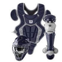 Kit de equipamento de apanhador WILSON C200 Youth Navy