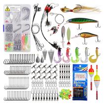 Kit de equipamento de pesca OROOTL Saltwater 212 unidades com caixa de equipamento Kit de equipamento de pesca OROOTL Saltwater 212 unidades com caixa de equipamento
