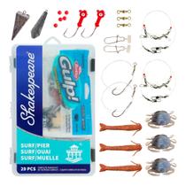 Kit de equipamento de pesca Shakespeare Catch More Fish Surf Pier