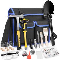 Kit de equipamento Geology Rock Pick ARTKUNST 25 unidades com mochila Kit de equipamento Geology Rock Pick ARTKUNST 25 unidades com mochila