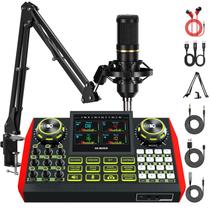 Kit de Equipamentos para Podcast CryoSurf G9 com Mesa de Som e Microfone Kit de Equipamentos para Podcast CryoSurf G9 com Mesa de Som e Microfone