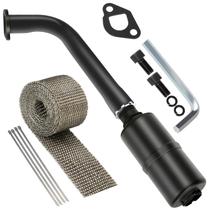 Kit de Escapamento YOXUFA Predator 212cc com Silenciador e Coletor Kit de Escapamento YOXUFA Predator 212cc com Silenciador e Coletor